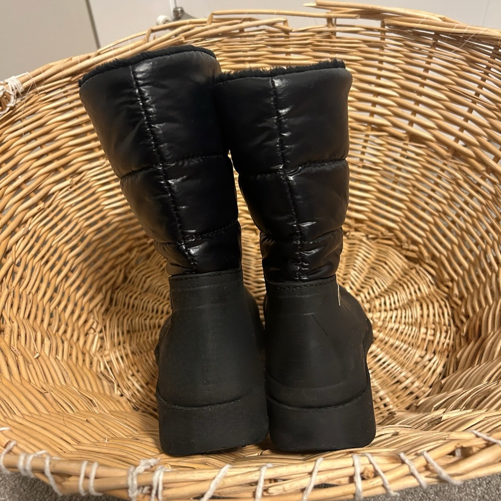 Matt & Nat ~ ROMINA WOMEN'S VEGAN Black RAIN BOOTS size 7 (EU 38) - Picture 5 of 9